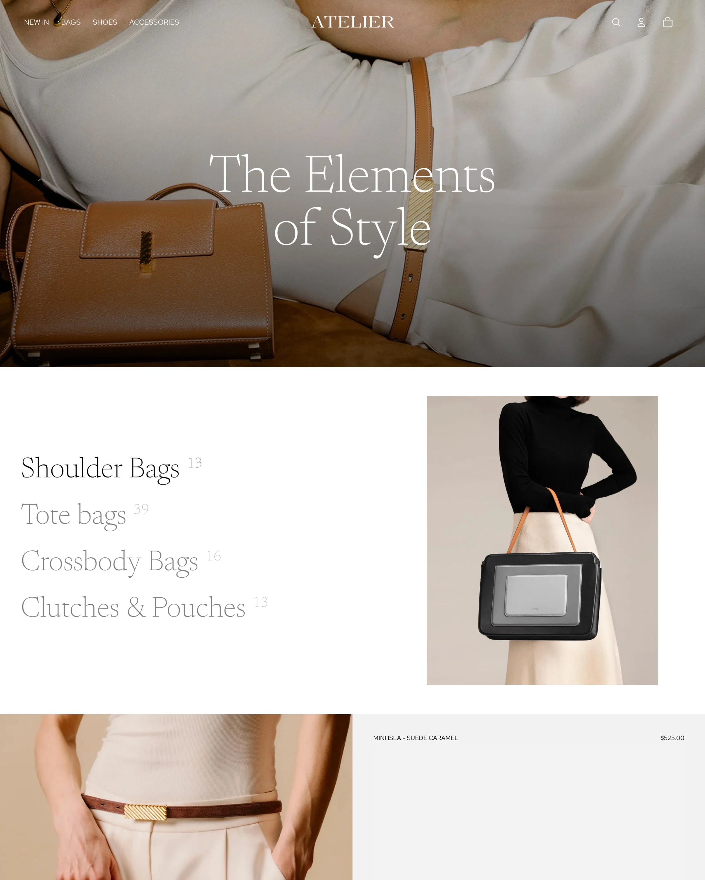 Shopify免费模板 - Atelier